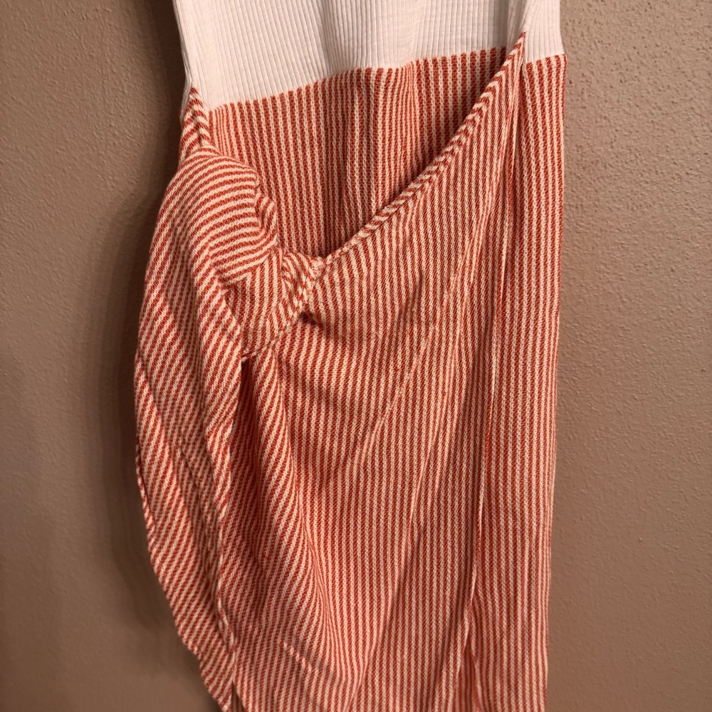 ZARA Wrap Ribbed Tank Dress - Picture 3 of 6